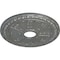 Ekena Millwork Raymond Ceiling Medallion (Fits Canopies up to 5 1/8"), 18 1/8"OD 3 5/8"ID x 1 1/8"P, Silver CM18RASLS - alternate 3